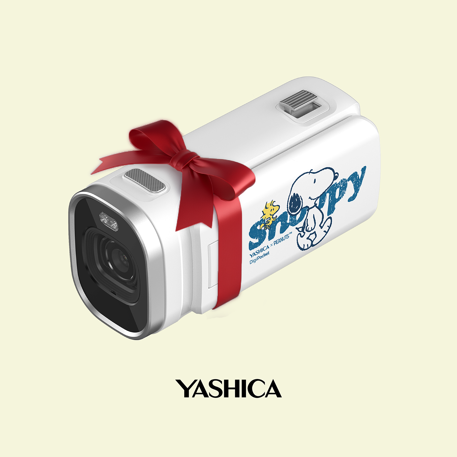 YASHICA x Peanuts DigiPocket Camcorder (White)