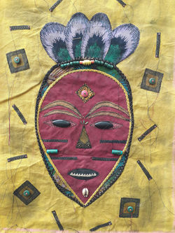 « Masque TSHOKWE» Zaïre