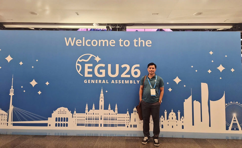 Mekong Delta Living Lab Researchers Presented Their Research at the EGU General Assembly 2026 in Vienna, Austria