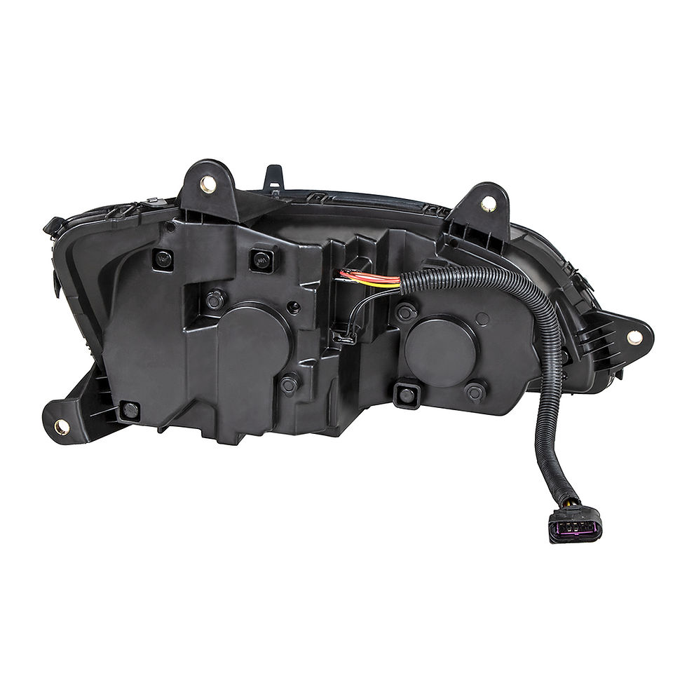 Thumbnail: United Pacific 35771 Chrome LED Headlight With LED Turn Signal & LED Position Li