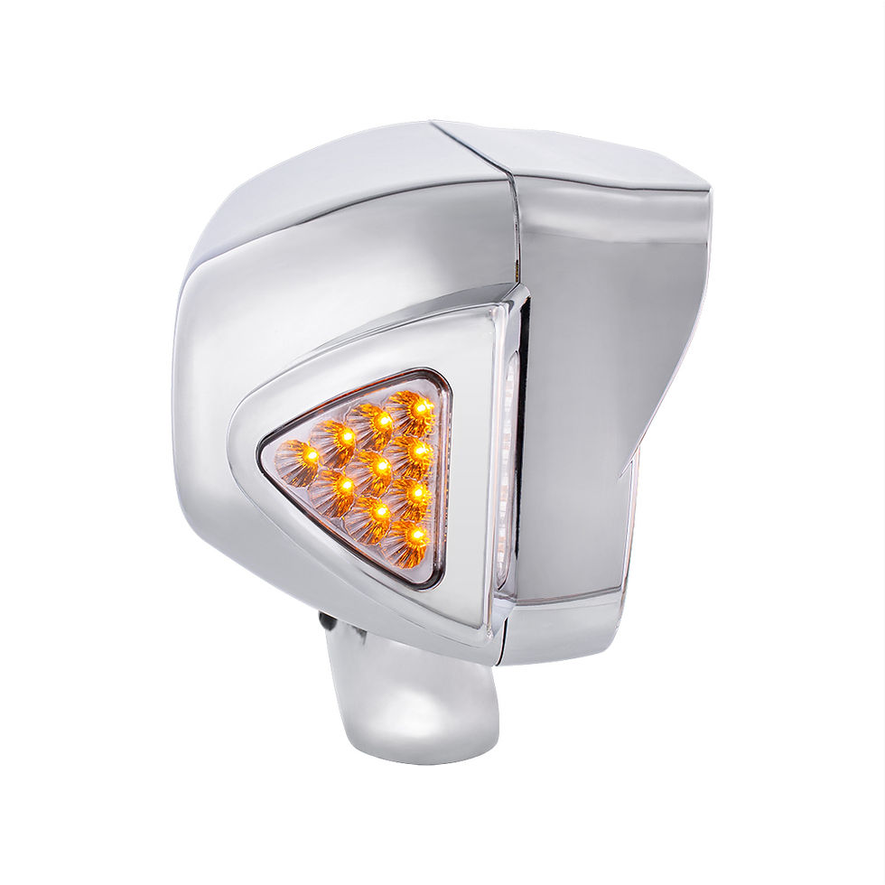 Thumbnail: United Pacific 35898 10 High Power LED "Chrome" Projection Headlight Assembly W/