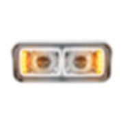United Pacific 31155 High Power LED "Chrome" Projection Headlight With LED Turn