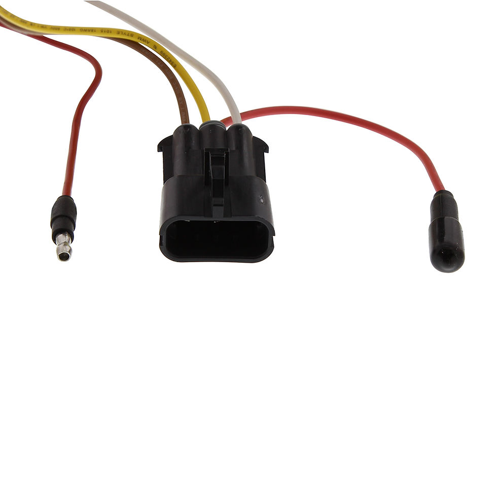 Thumbnail: United Pacific 32594 Chrome High Power LED Fog Light With LED DRL & Position Lig