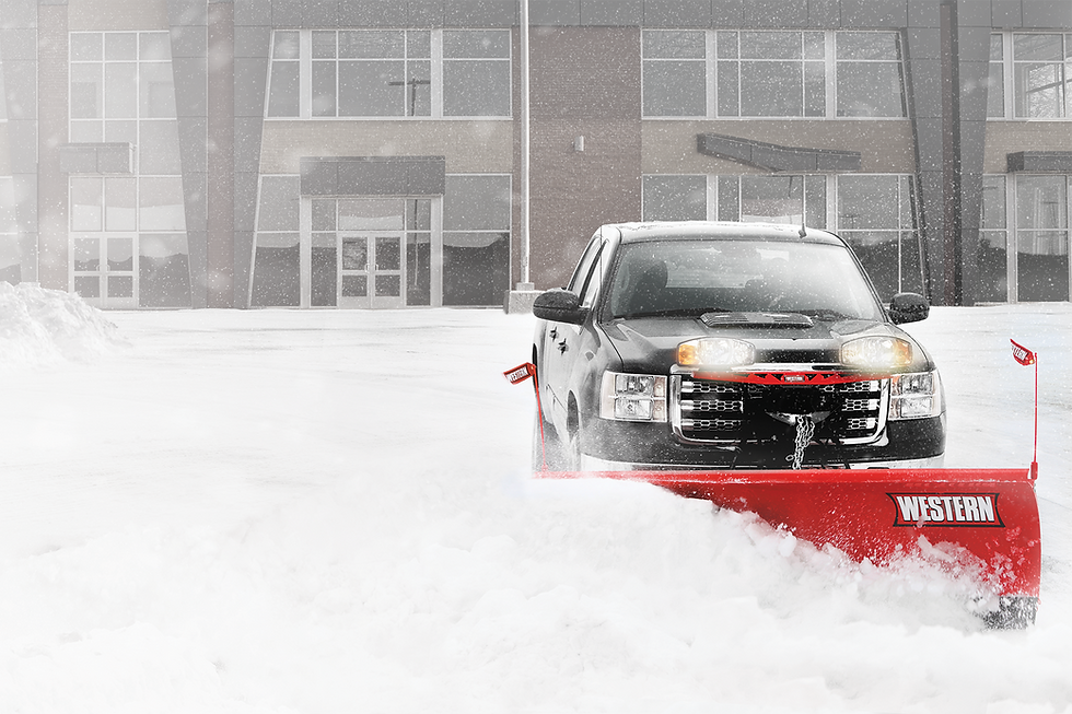 Thumbnail: Western 7'6" Pro-Plow Series 2 Snowplow Complete Assembly