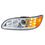 Thumbnail: United Pacific 35808 Chrome Projection Headlight With LED Turn & Position Light
