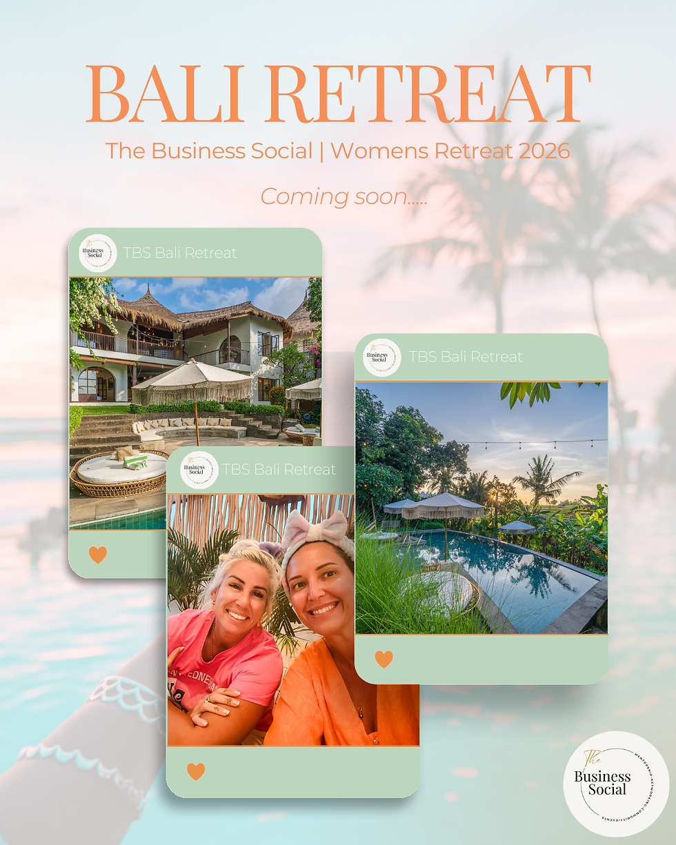 Business Social Club - BALI WOMEN IN BIZ RETREAT 2026! 