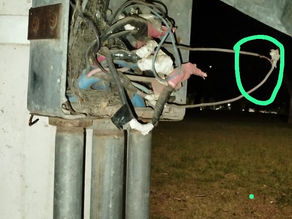 EL VANDALISMO PROVOCÓ UN SERIO INCIDENTE EN EL PARQUE YRIGOYEN