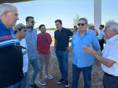 A DÍAS DE SU INAUGURACIÓN, OMAR FÉLIX VISITÓ LA NUEVA COSTANERA DE MONTE COMÁN