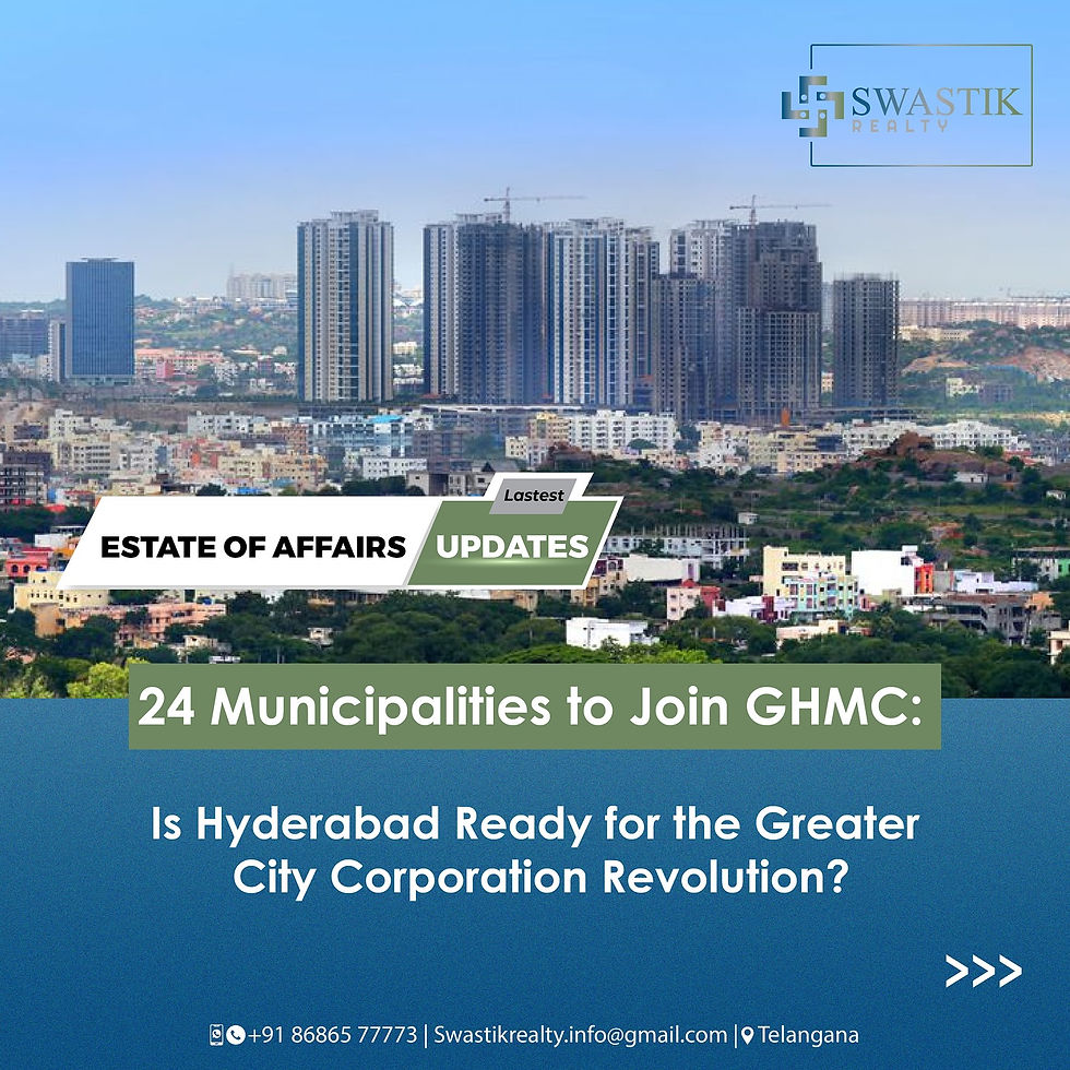 24 Muncipalities to Join GHMC