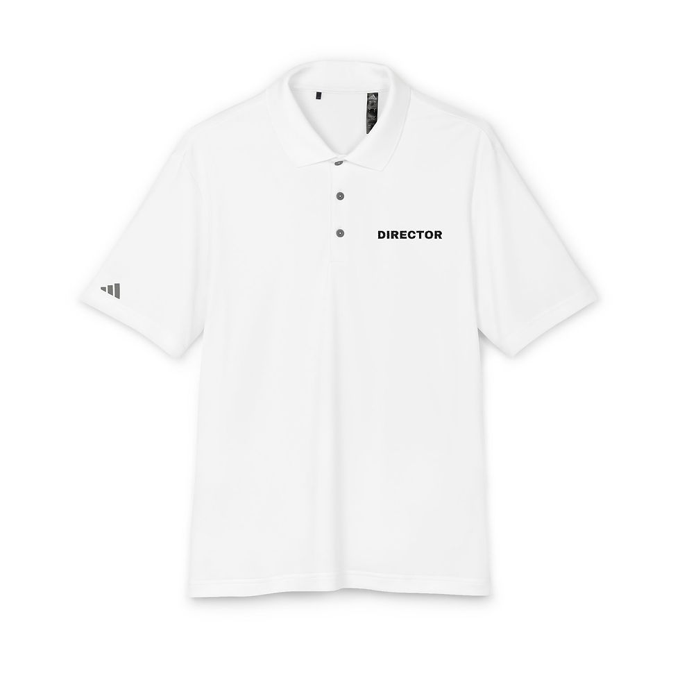 Thumbnail: Adidas Unisex Performance Polo - 'Director' Casual Wear for Office & Events