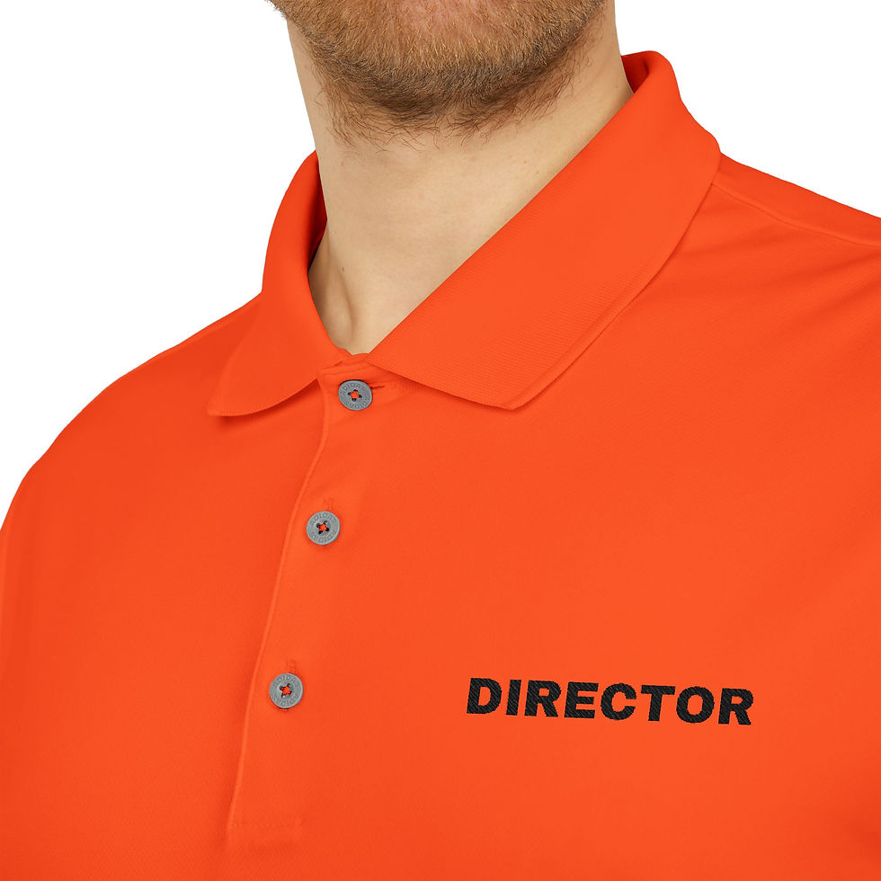 Thumbnail: Adidas Unisex Performance Polo - 'Director' Casual Wear for Office & Events