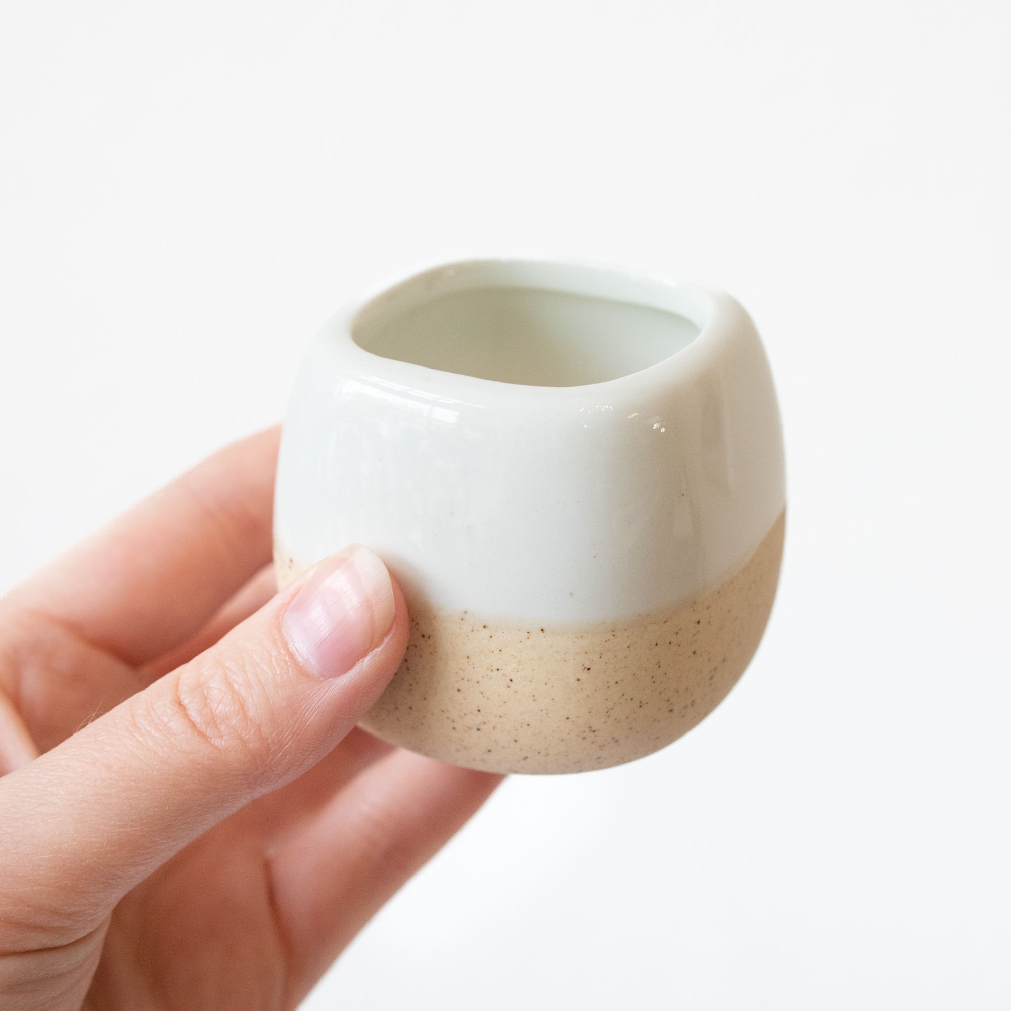 White Ceramic Matchstick Holder