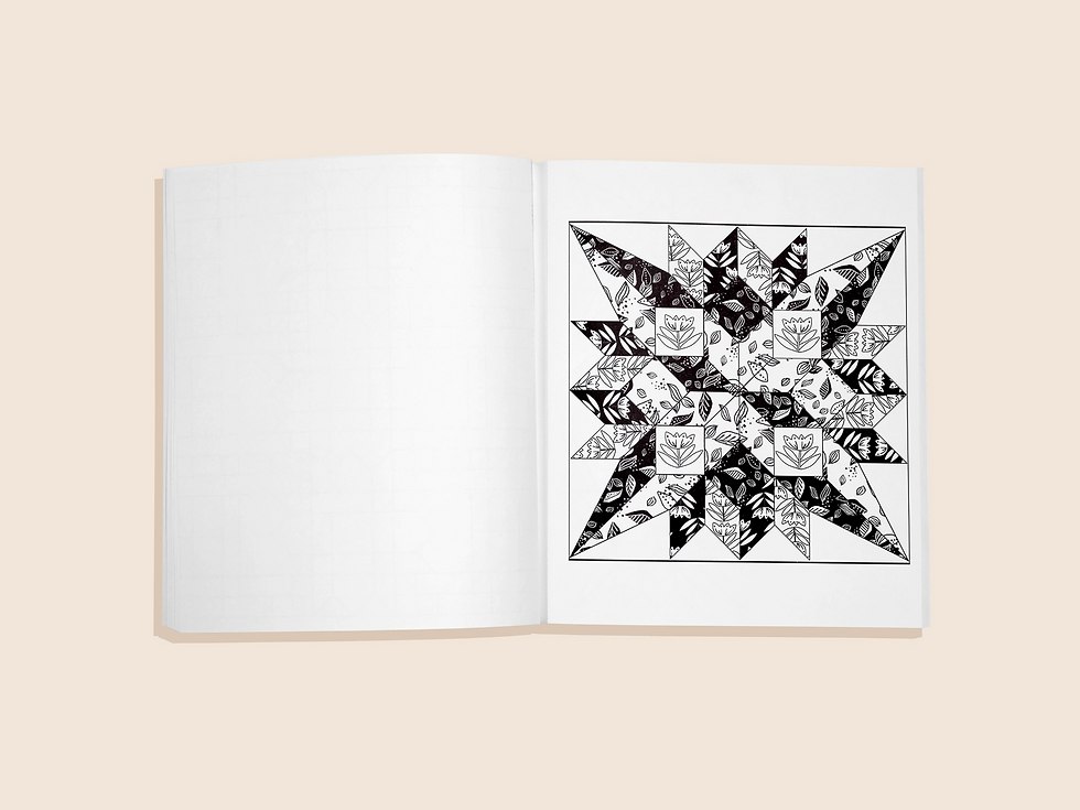 Thumbnail: Modern Quilting Coloring Book