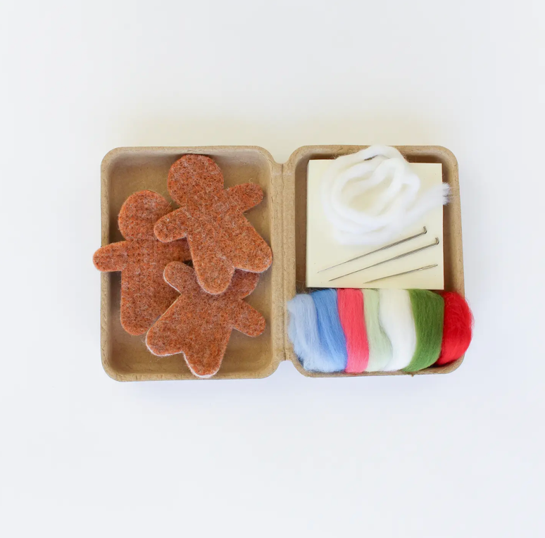 Thumbnail: Mini Felt Gingerbread Craft Kit