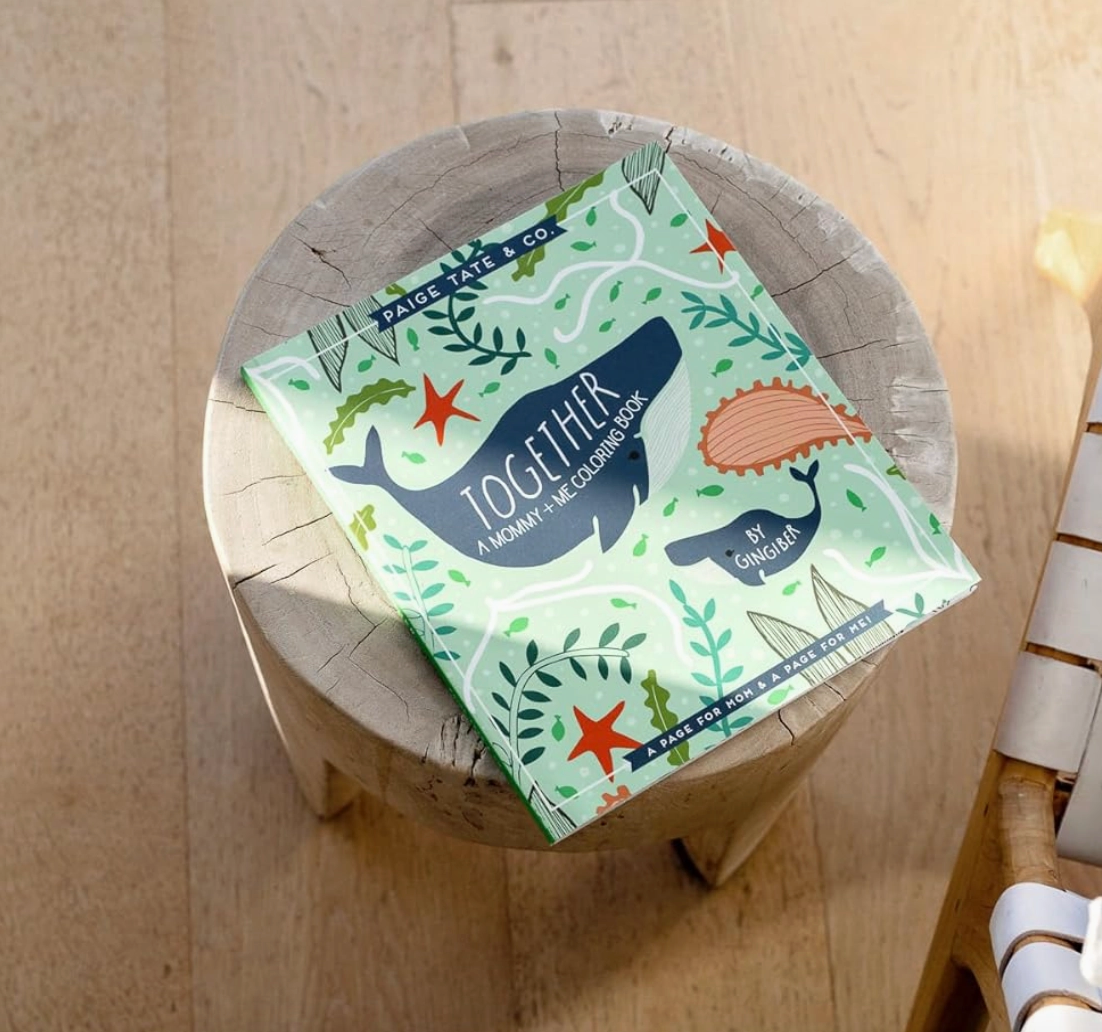 Together: A Mommy + Me Coloring Book