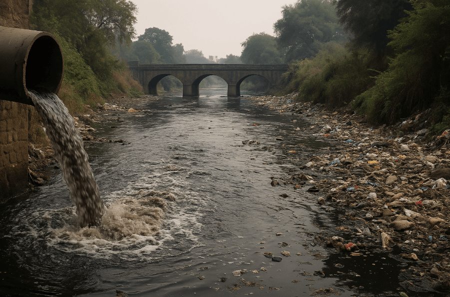 Sewage Outflows Choke Vidarbha Rivers: Shocking Reality of Water Pollution