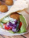 Falafel Roll Sandwich - فلافل رول