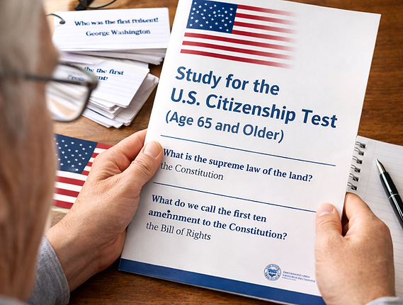 Studying for U.S. citizenship exam elderly over 65.png
