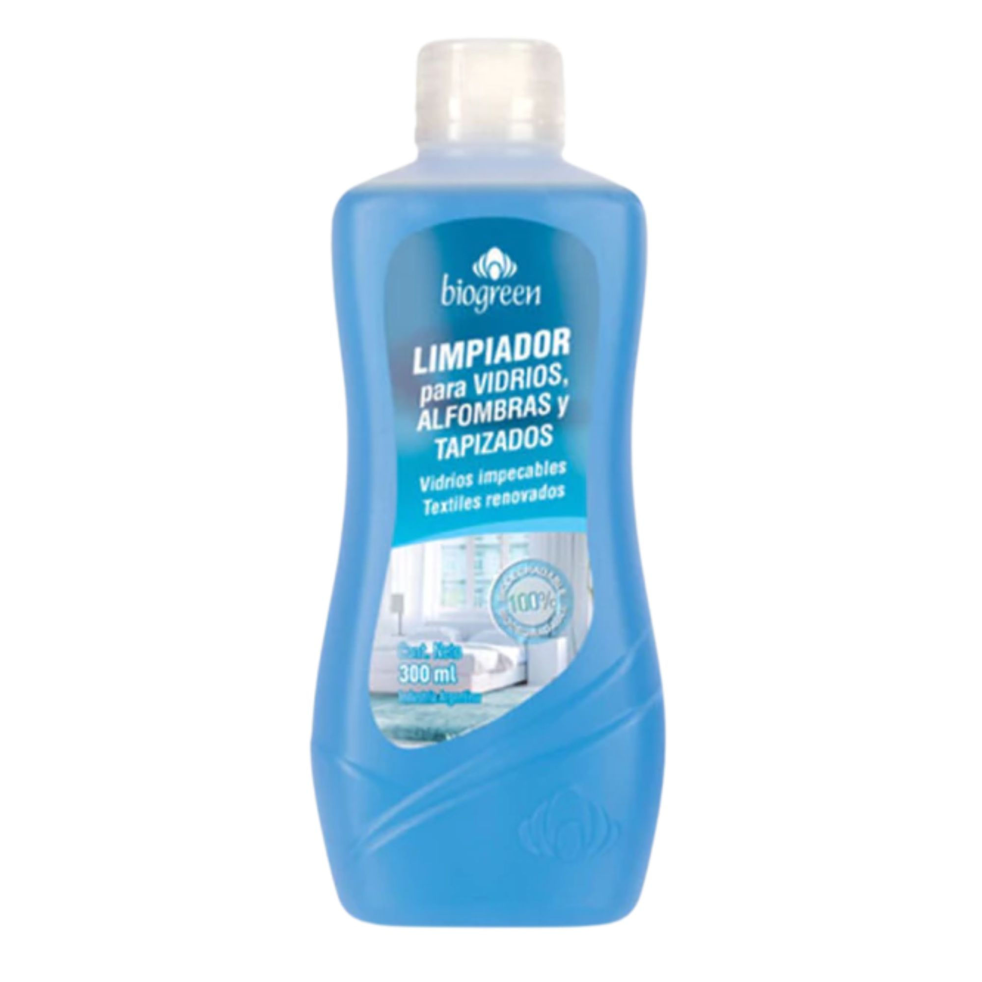 Limpiador para Tapizados Vidrios Alfombras x300ml Biogreen