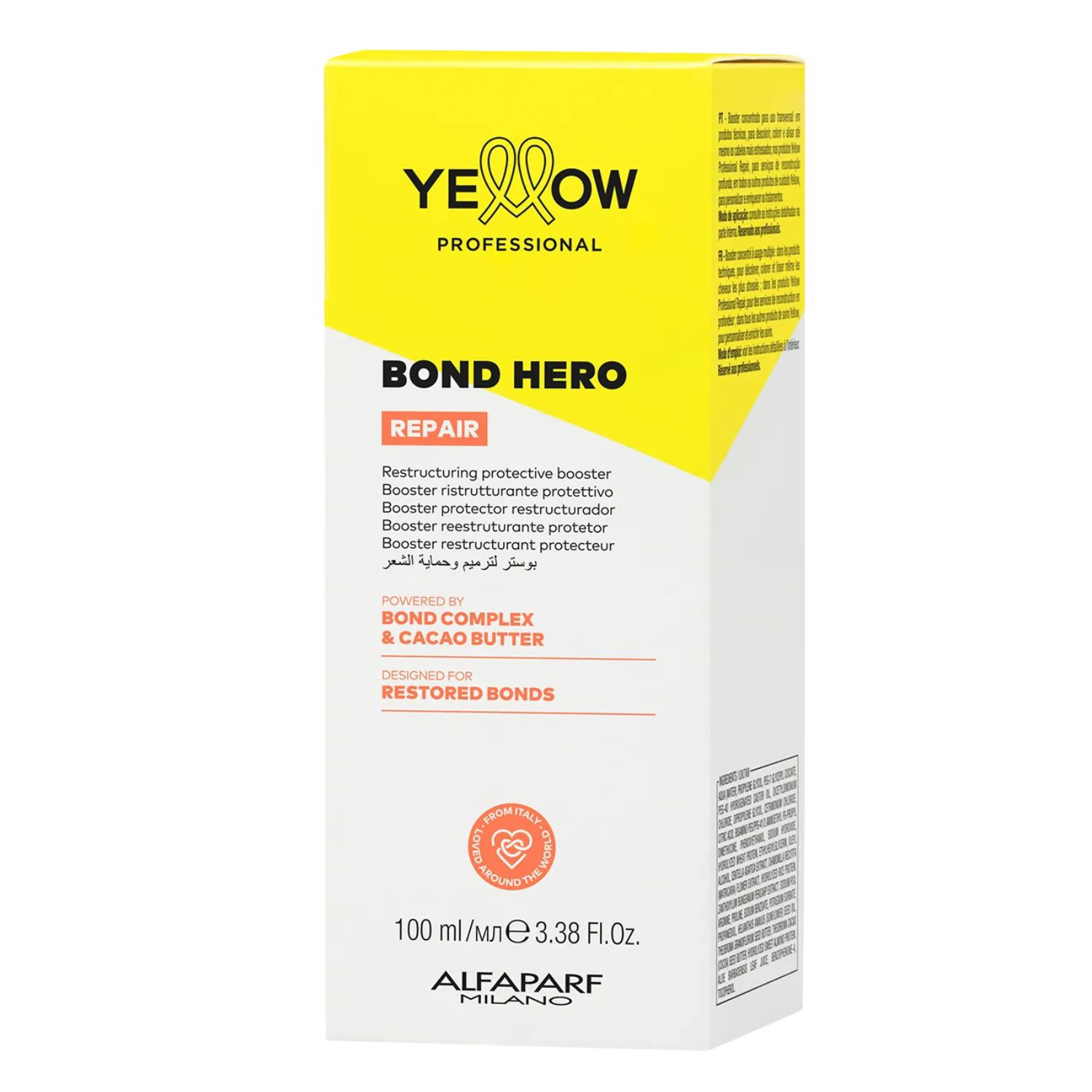 Yellow Bond Hero Reparador Nutritivo Cabello Dañado Alfaparf