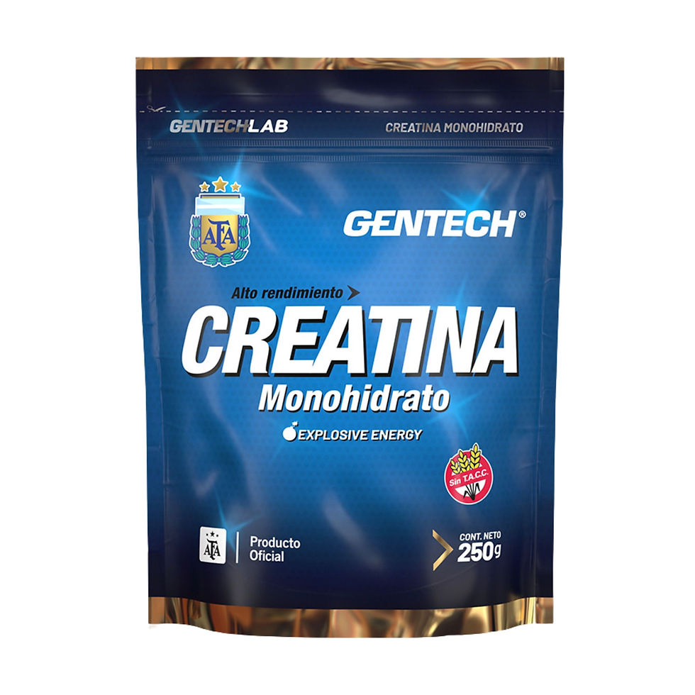 Creatina Monohidrato AFA Suplemento Alto Rendimiento x250g Gentech