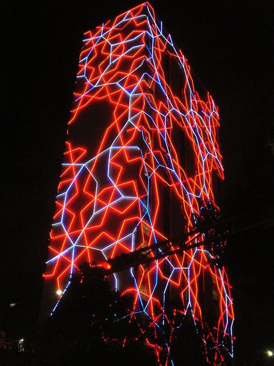 Corporate office Facade Lighting