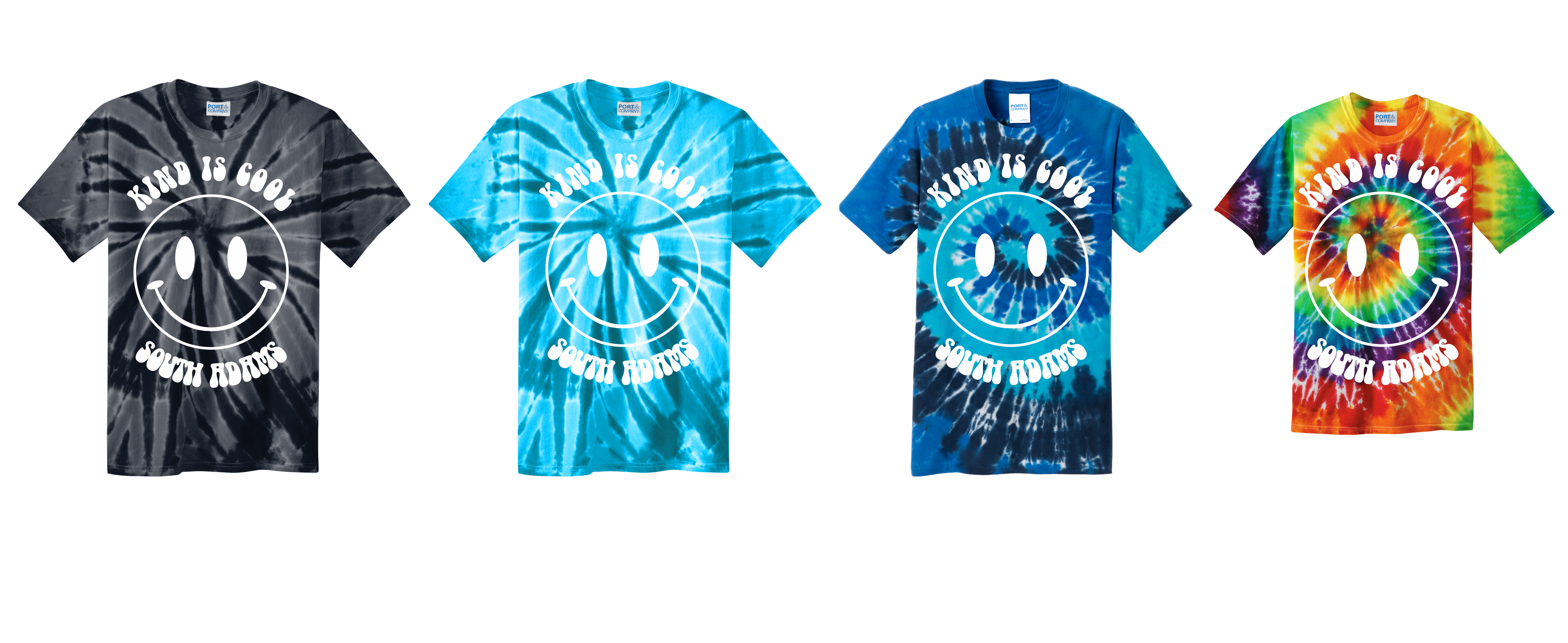 Youth Tshirt Port & Company Tie Dye