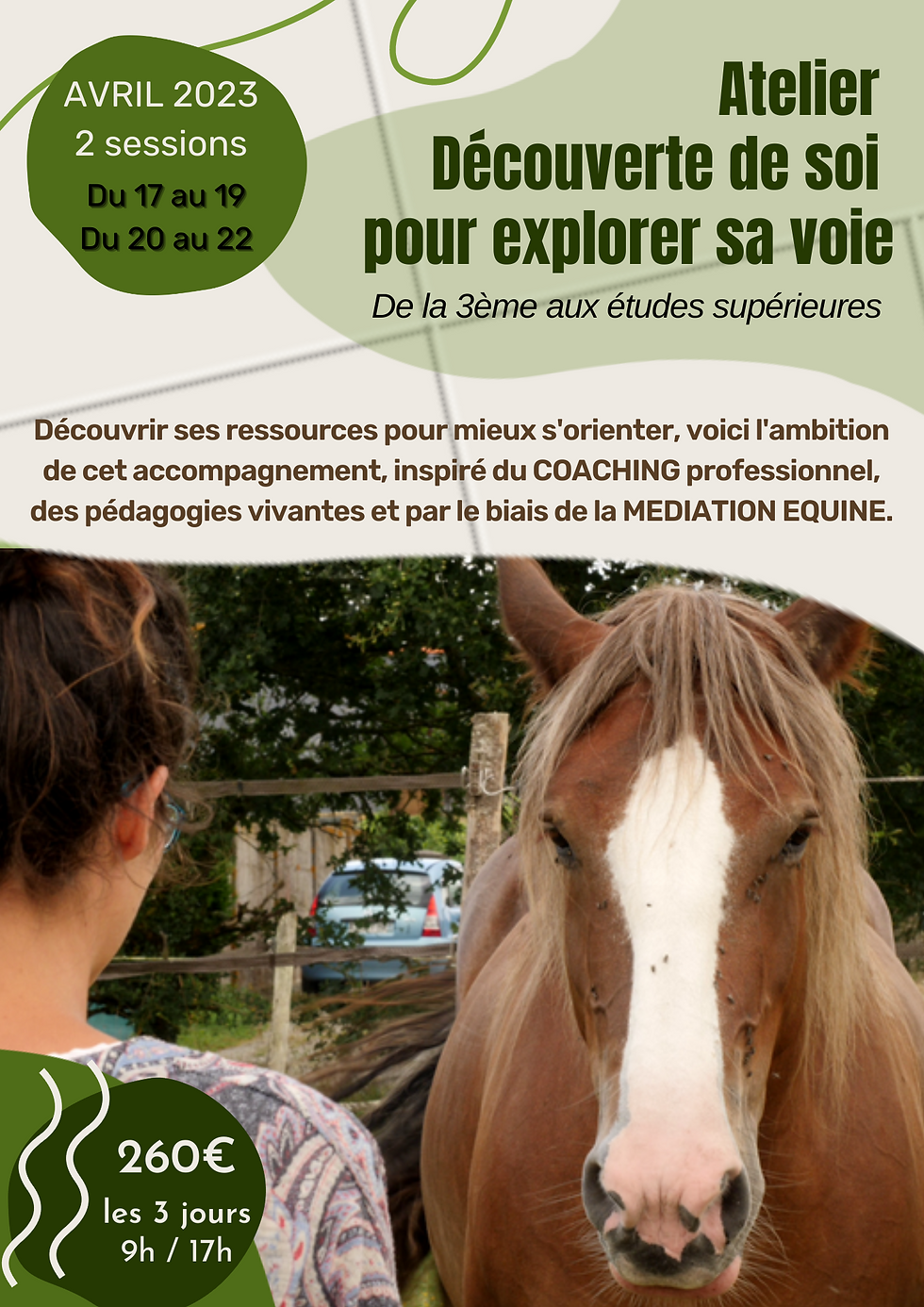 Atelier "Découverte de soi pour explorer sa voie"