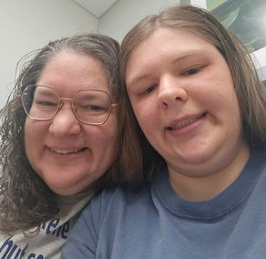 Two females in a selfie