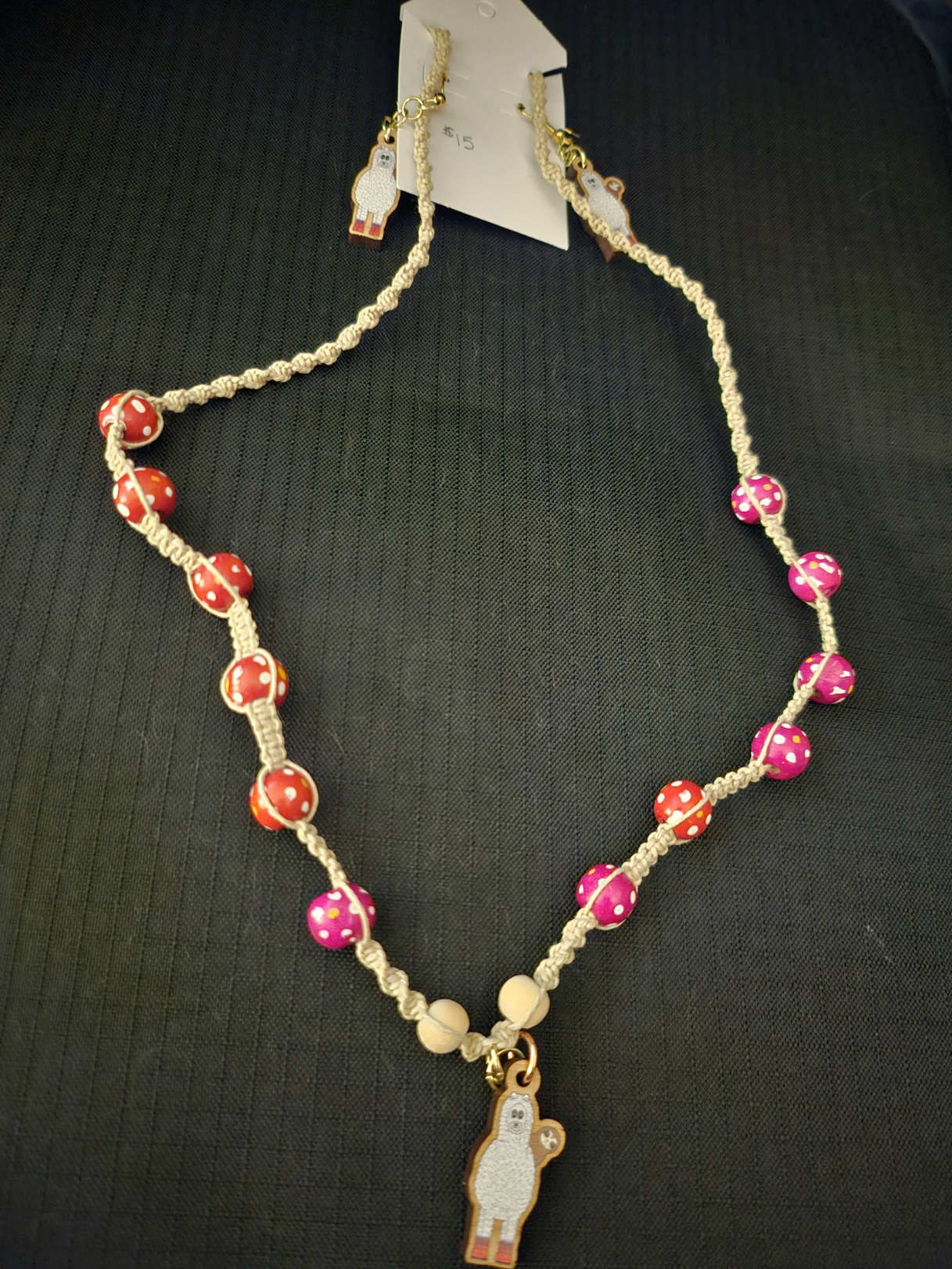 Matt and Sam necklace and earrings