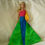 Thumbnail: Multi-color doll dress