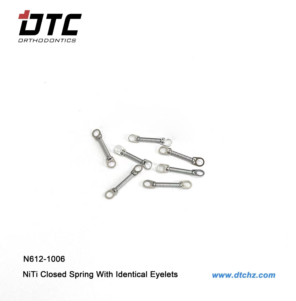 Niti closed Springs with same eyelets