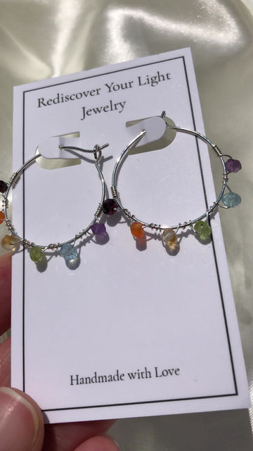 Thumbnail: Pride .925 Sterling Silver Hoop Earrings