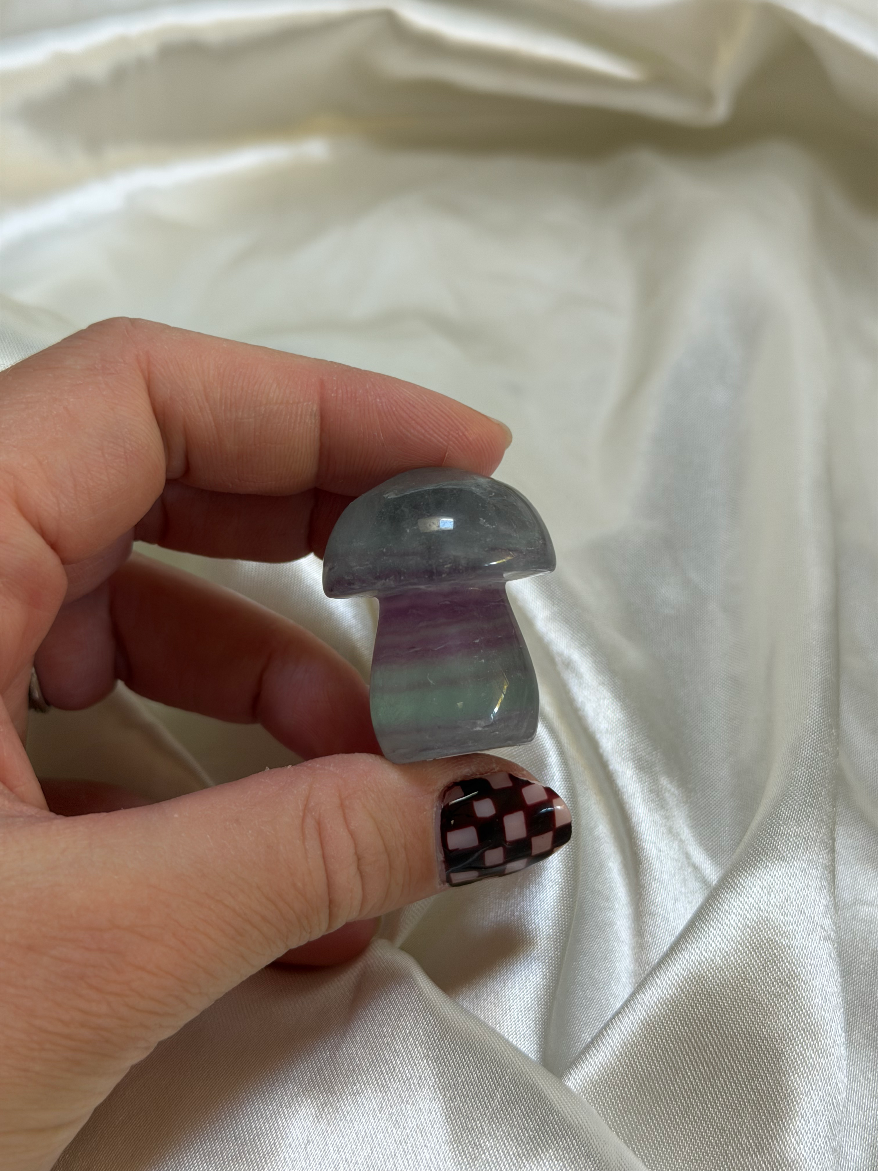 Fluorite Mini Mushroom