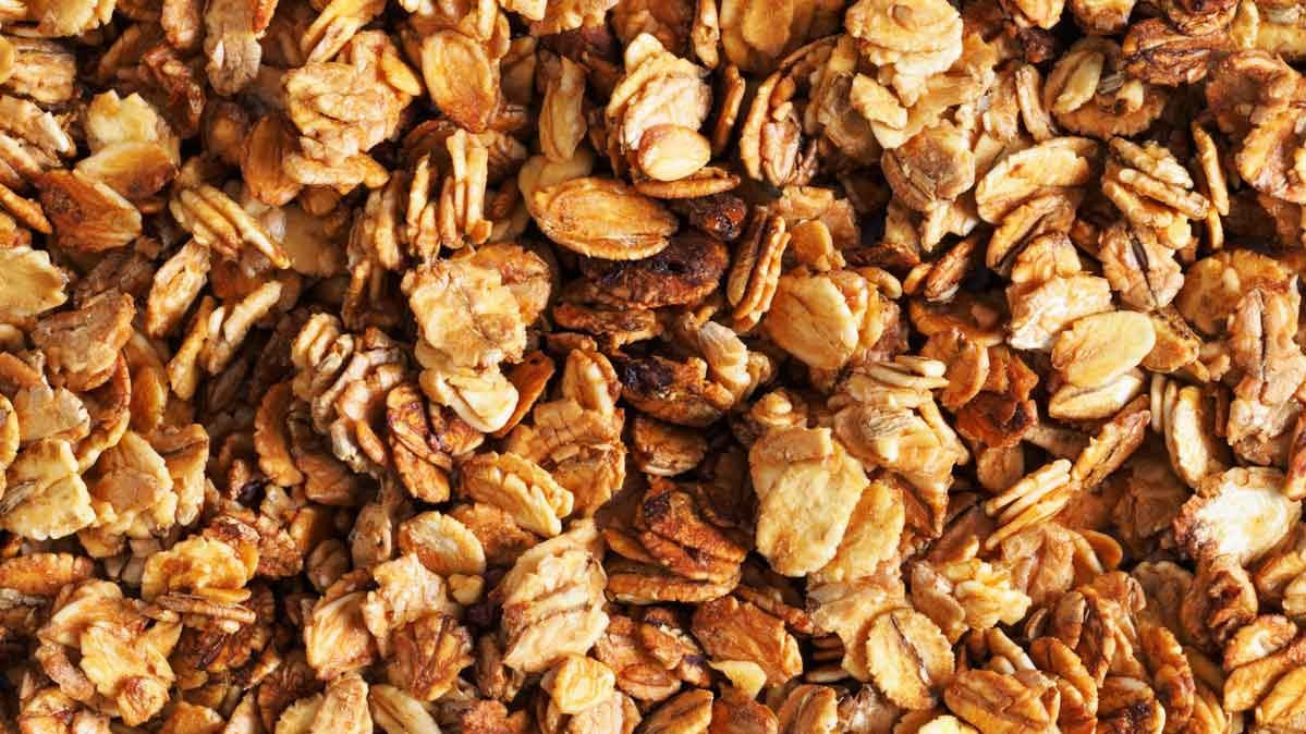 Honey Granola weighed by the KG