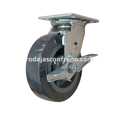 RODAJA 6 X 50 POLIURETANO GRIS FRENO LATERAL METALICO.png