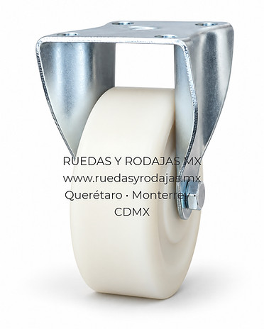 RODAJA DE NYLON FIJA 4