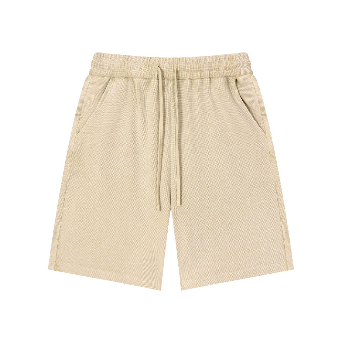 Exclamation! Washed Waffle Knit Shorts