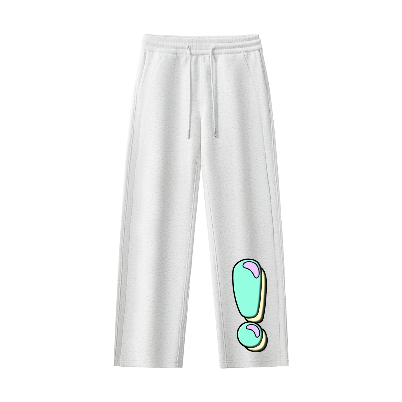 Exclamation! Straight-Leg Sweatpants