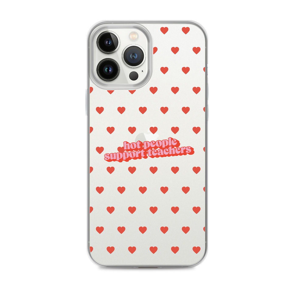 Thumbnail: Hot People Support Teachers Phone Case