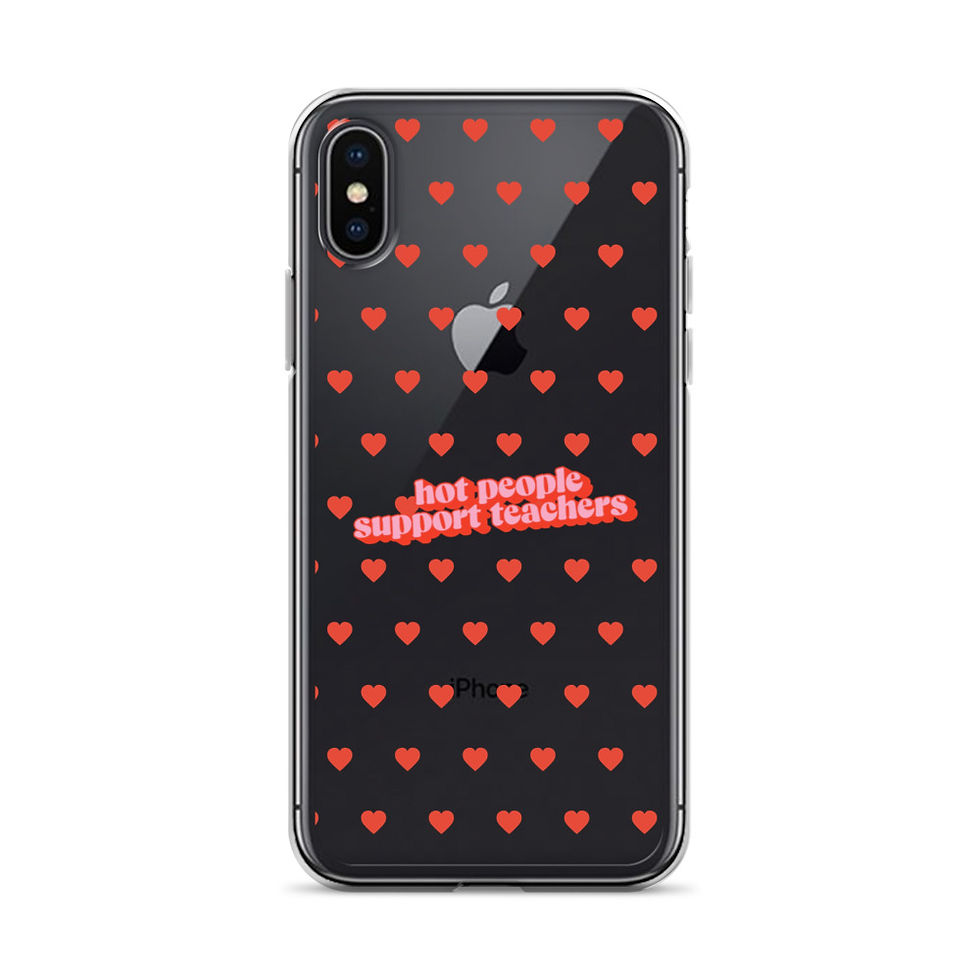 Thumbnail: Hot People Support Teachers Phone Case