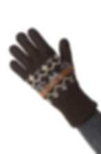 Thumbnail: Wendbare Alpaka Fingerhandschuhe NATURA