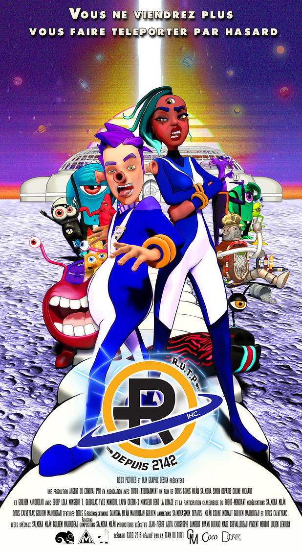 Affiche Film RUTP Animation Cartoon Movie