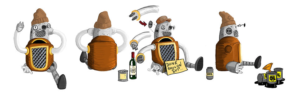 Robo-Mendiant Turn