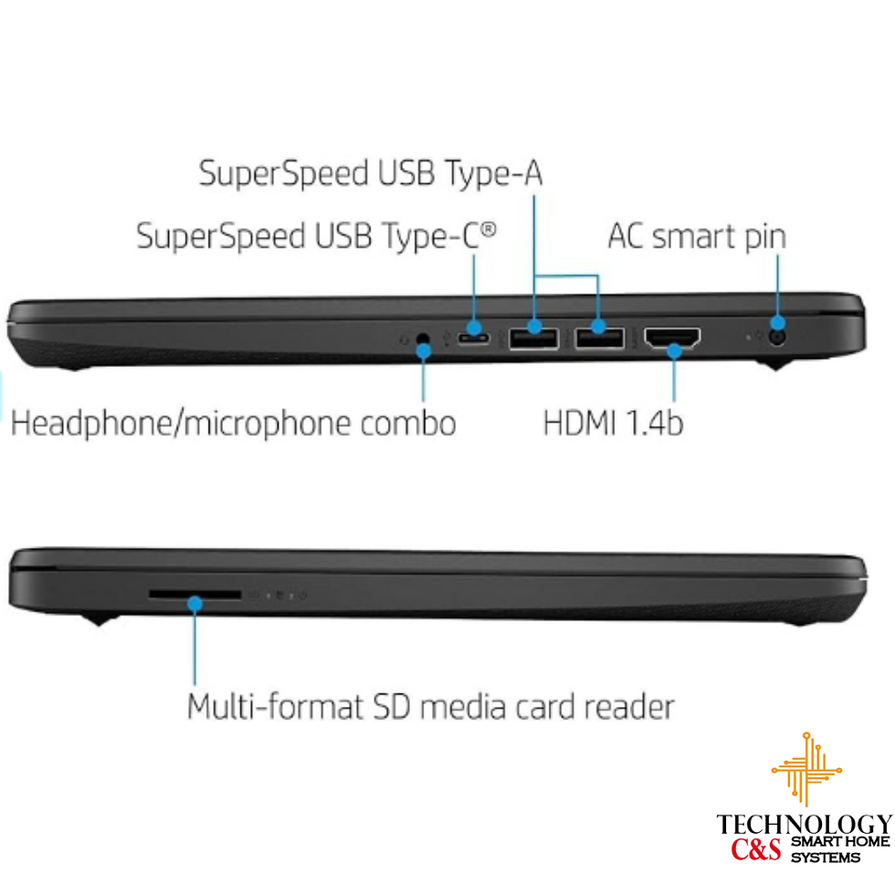 Miniatura: HP Laptop delgada HD 14" /estudiantes, Intel N4120
