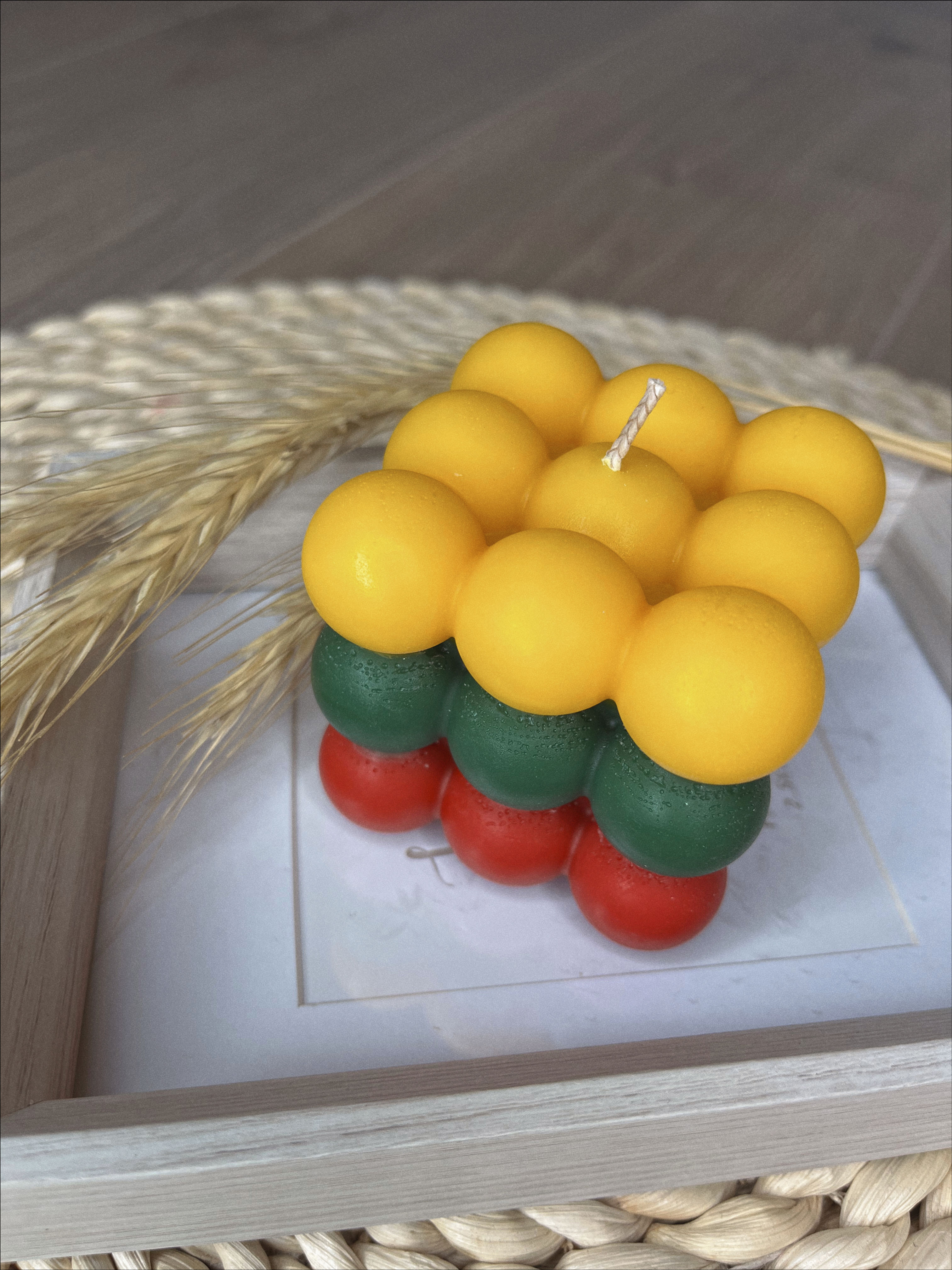 LITHUANIA - SOY WAX CUBE
