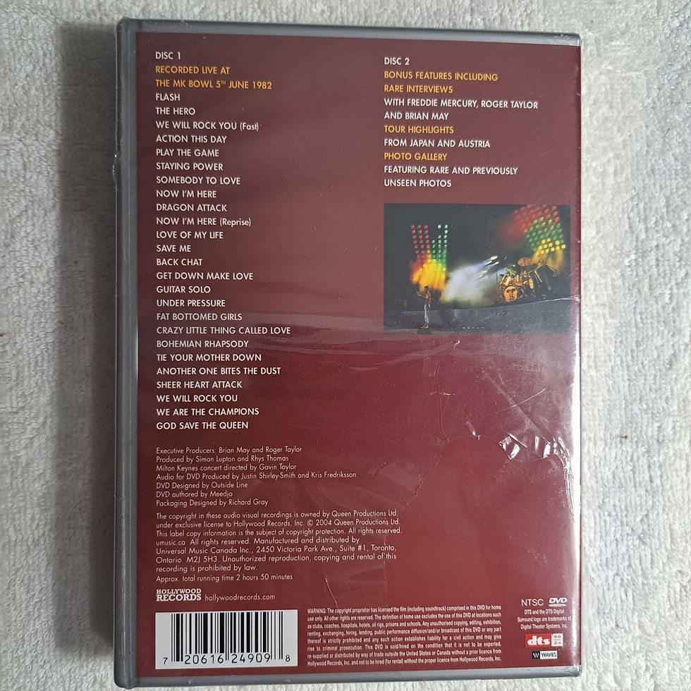 Thumbnail: DVD Music - Queen on fire Live at the bowl