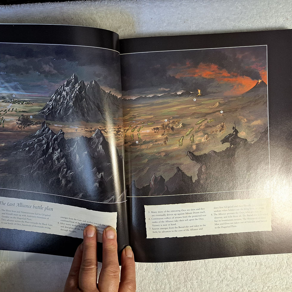 Thumbnail: OS - The Lord of the rings Weapons and Warfare Book