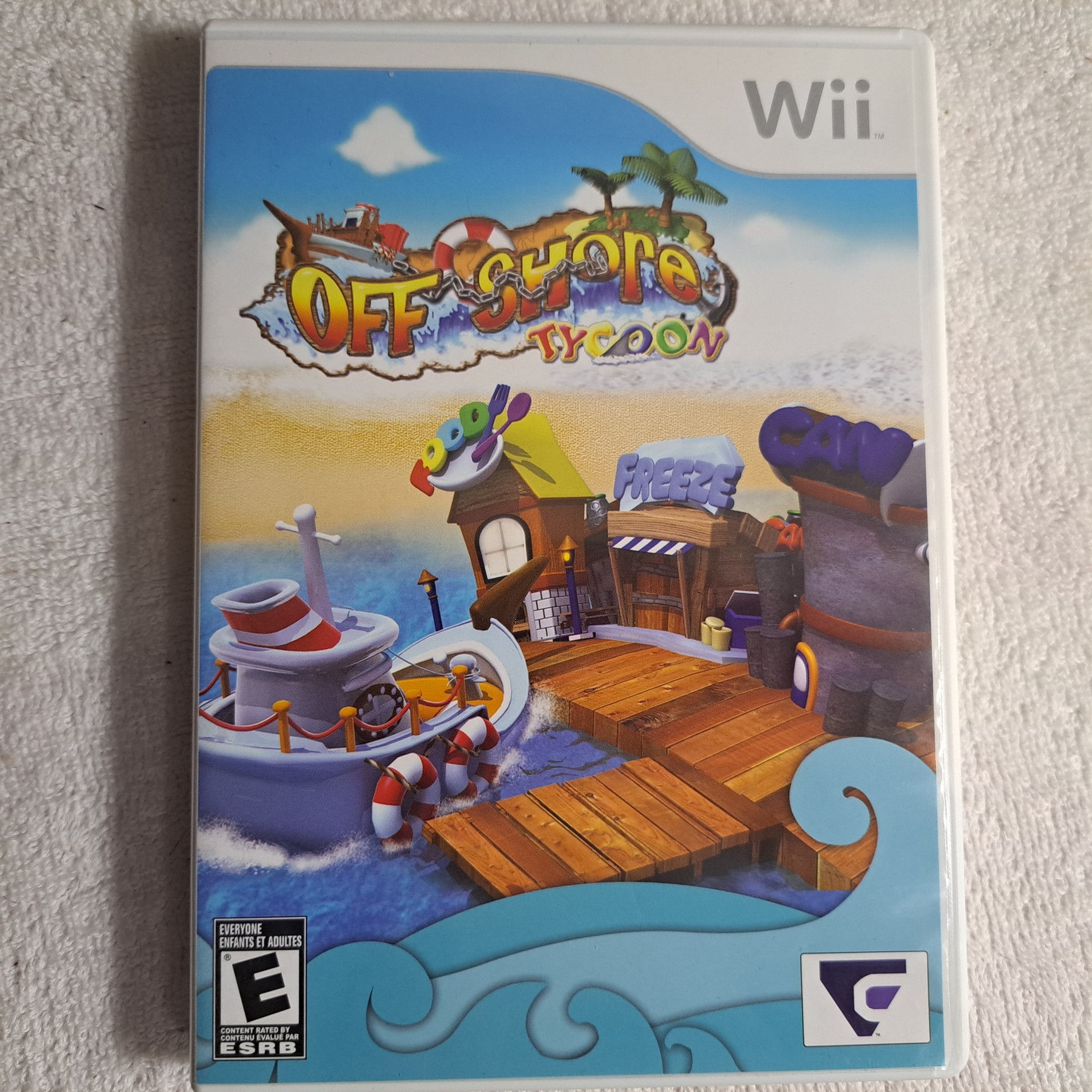 Nintendo Wii - Off Shore tycoon - AUTHENTIC