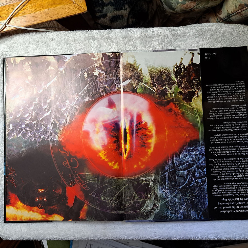 Thumbnail: OS - The Lord of the rings The two towers Visual companion book